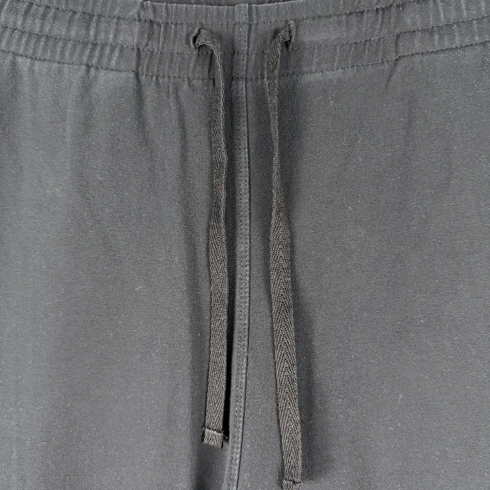 Willit Men's Sweatpants Black L Drawstring Elastic Waist Pockets Straight Leg